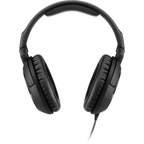 Sennheiser HD200 Pro Dynamic Stereo Headphone, 32 Â„¦, Closed, Over-Ear, Coiled Cable 3 M, Minijack 3,5 Mm, 6,3 Mm Adapter Included