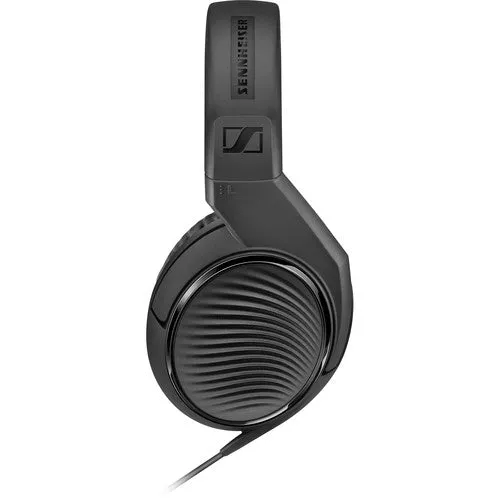 Sennheiser HD200 Pro Dynamic Stereo Headphone, 32 Â„¦, Closed, Over-Ear, Coiled Cable 3 M, Minijack 3,5 Mm, 6,3 Mm Adapter Included