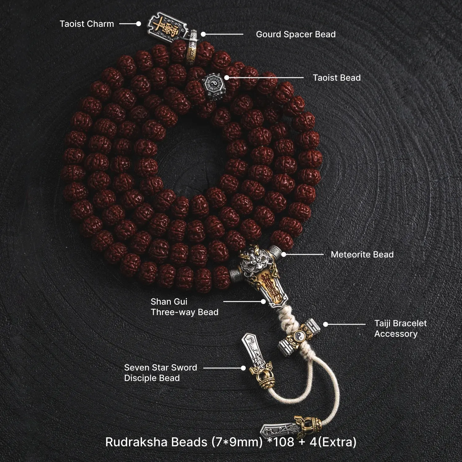 Shan Gui Three-way Bead