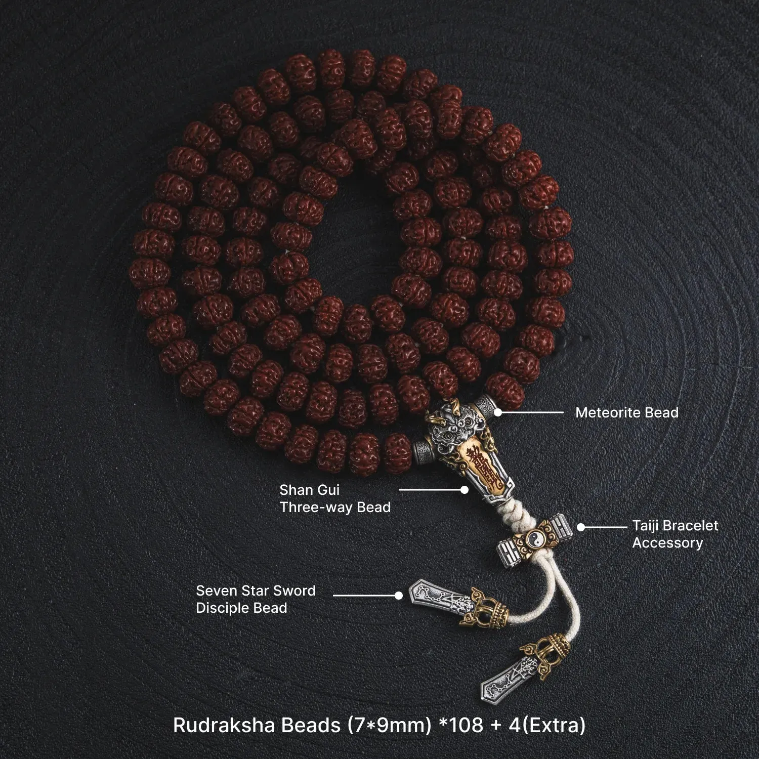 Shan Gui Three-way Bead