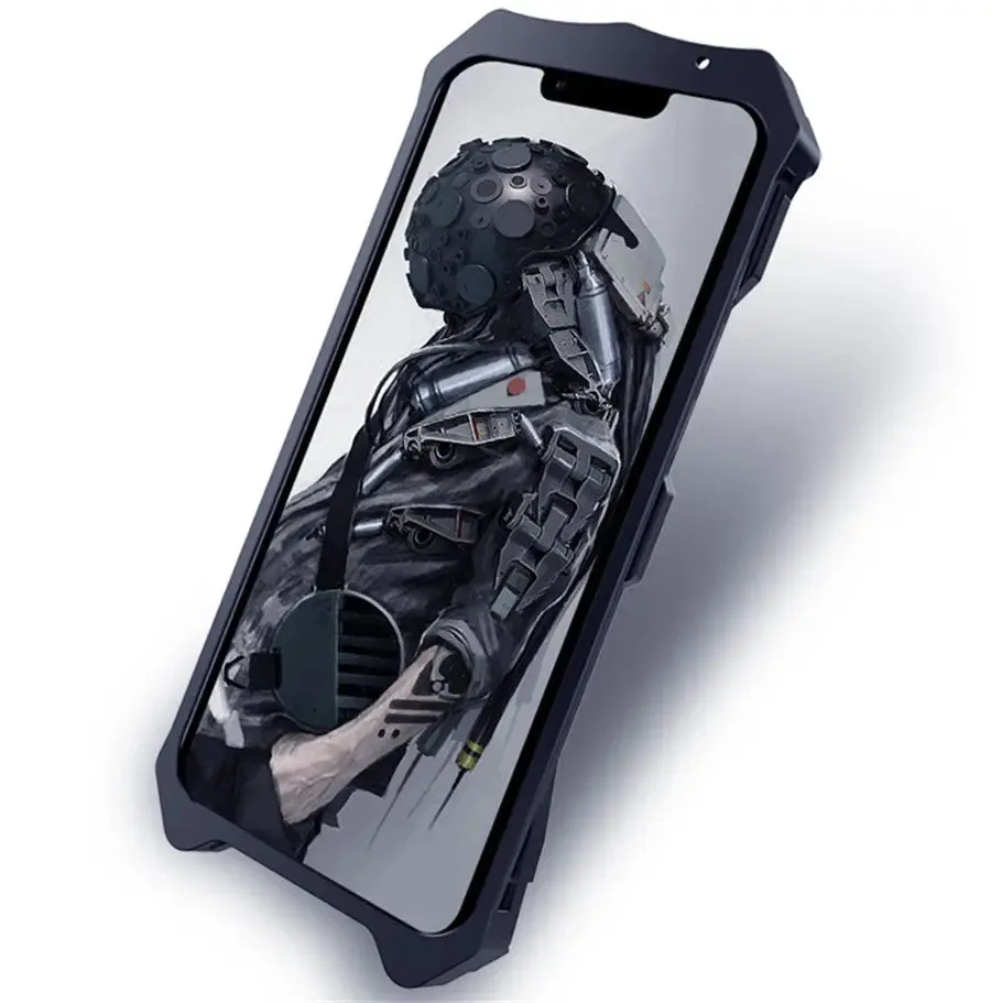 Shockproof Heavy Duty Armor Metal Aluminum Phone Case