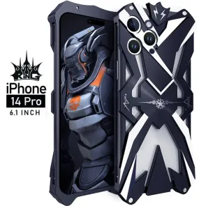 Shockproof Heavy Duty Armor Metal Aluminum Phone Case