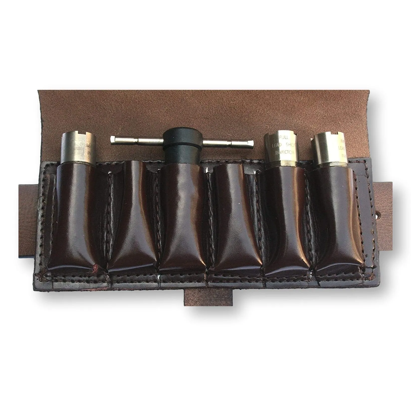 Shotgun Leather Choke & Cartridge Case