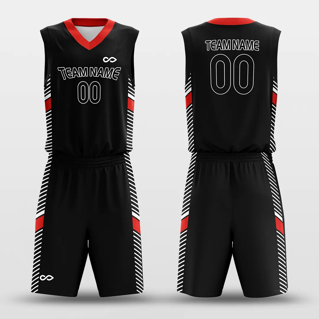 Silhouette - Customized Kid's Sublimated Basketball Set