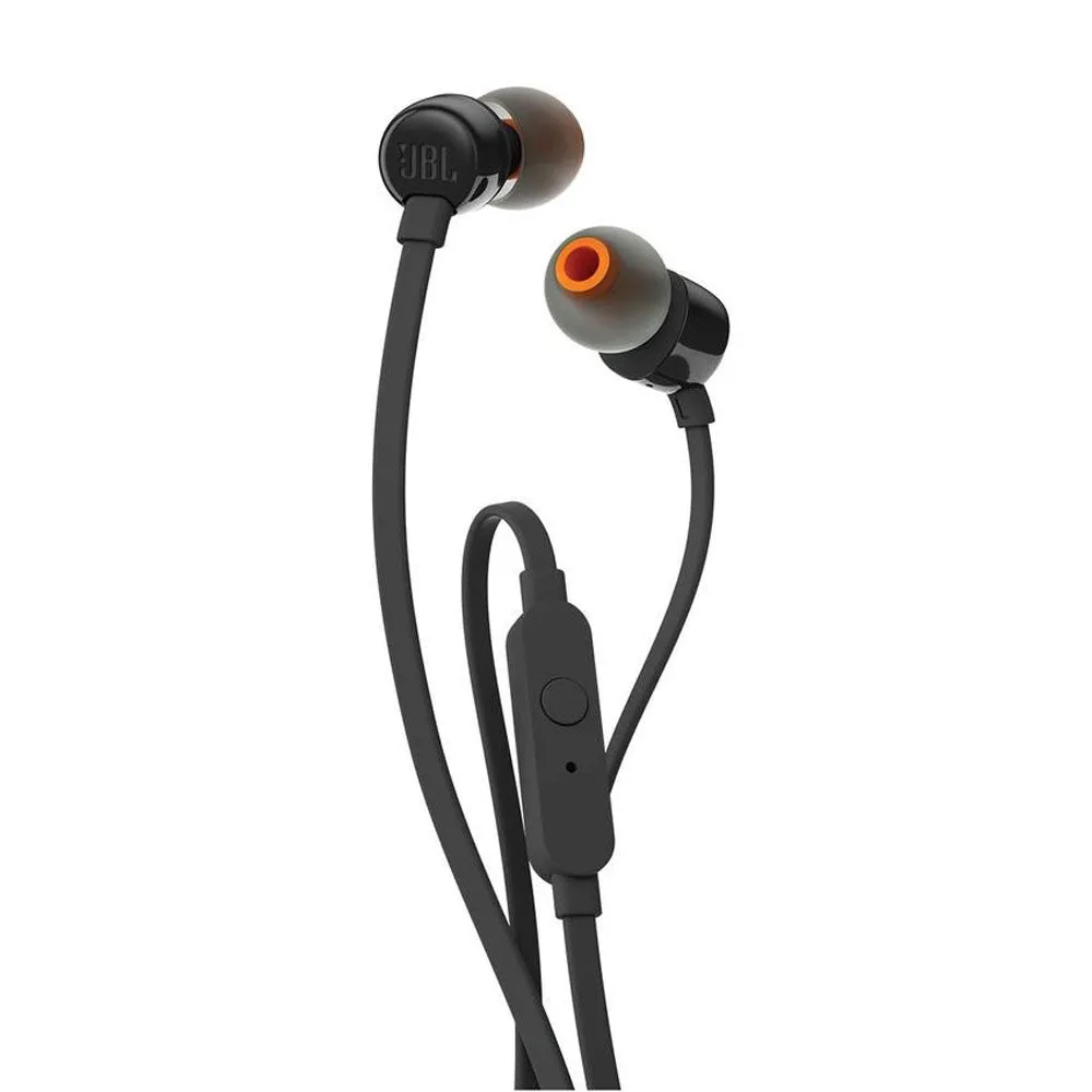 Skullcandy Hesh ANC Noise Canceling Over-Ear Wireless Headphones (True Black) with JBL T110 in Ear Headphones Black