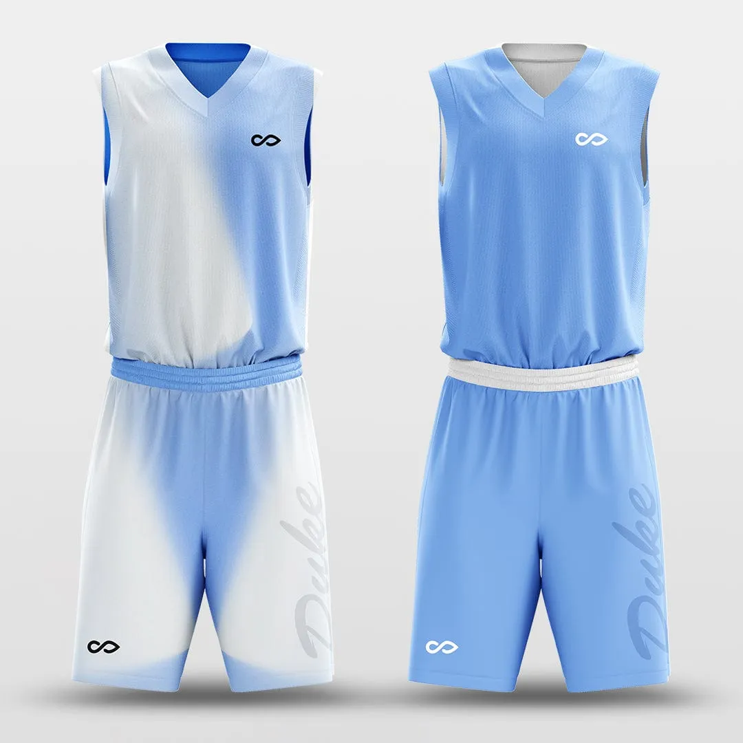 Sky - Customized Reversible Sublimated Basketball Set