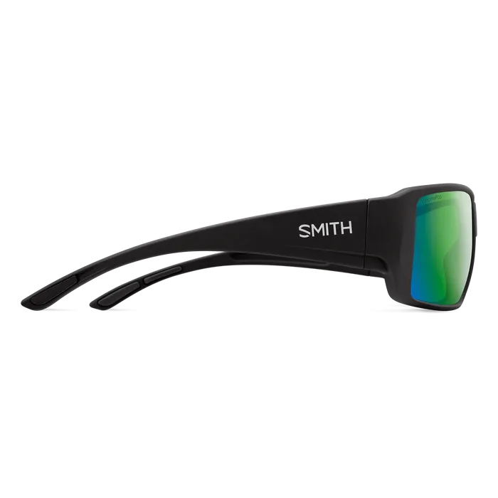 Smith Guide's Choice XL Matte Black / ChromaPop Glass Polarized Green Mirror