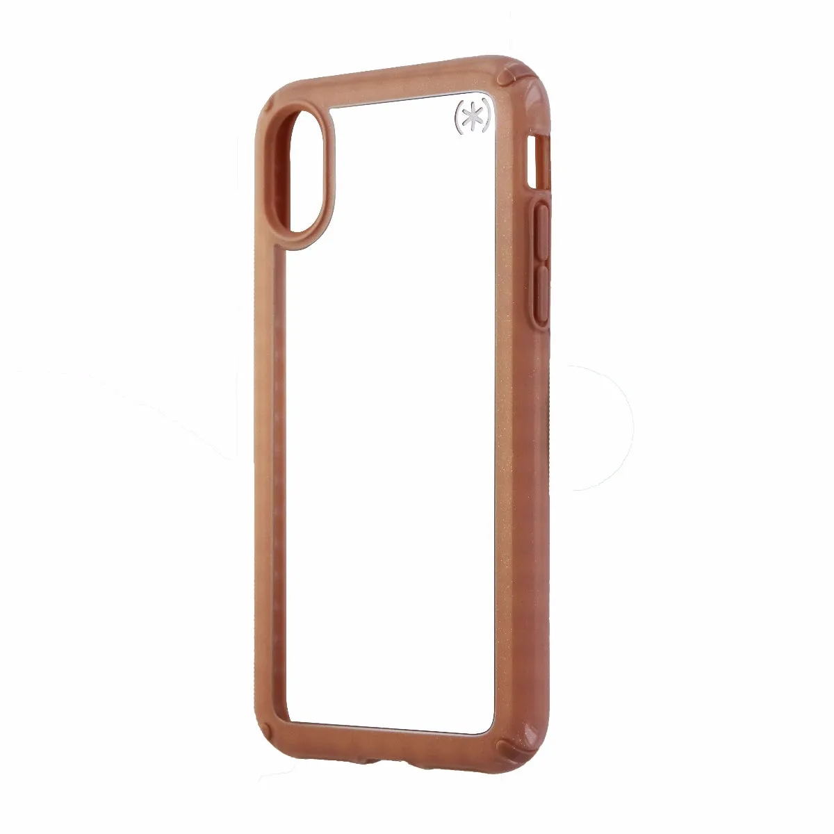 Speck Presidio Show Series Case Cover for iPhone X/ Xs - Clear/Pink Rose Gold