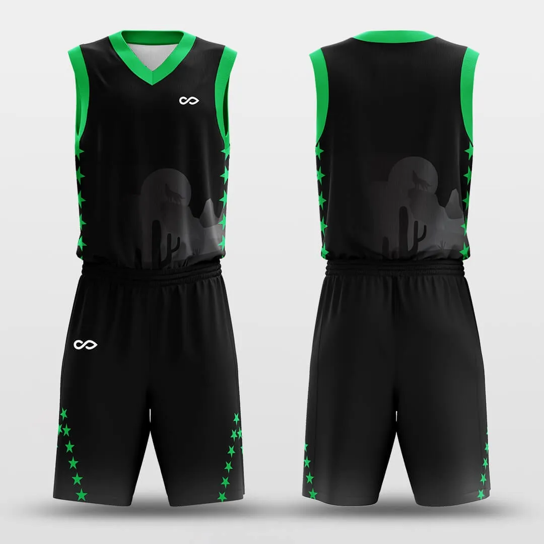 Star Flare - Custom Sublimated Basketball Jersey Set