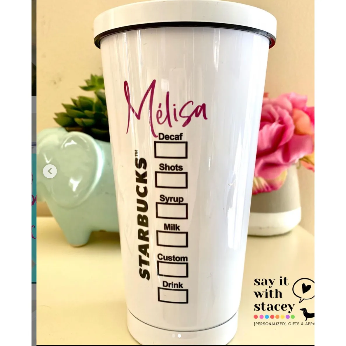 Starbucks Double Wall Insulated Custom Tumbler