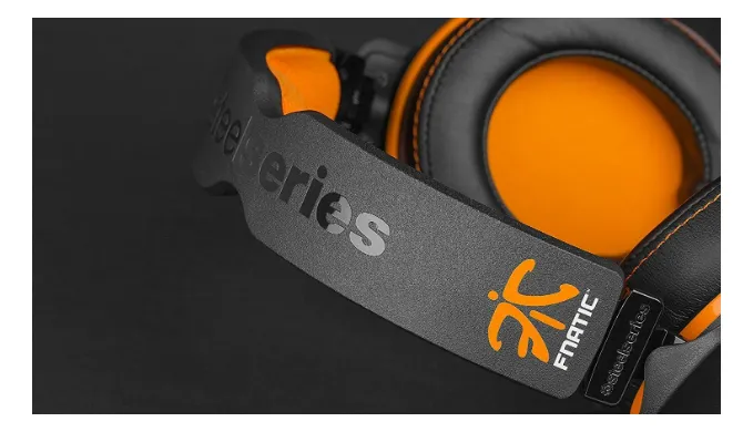 SteelSeries 9H Headset - Fnatic Team Edition, 7.1 Headphones with Microphone (Manufacturer Recertified) - Ships Next Day!