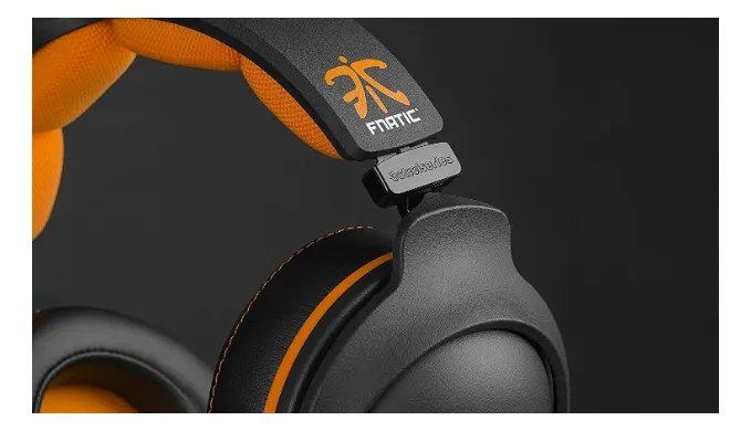 SteelSeries 9H Headset - Fnatic Team Edition, 7.1 Headphones with Microphone (Manufacturer Recertified) - Ships Next Day!