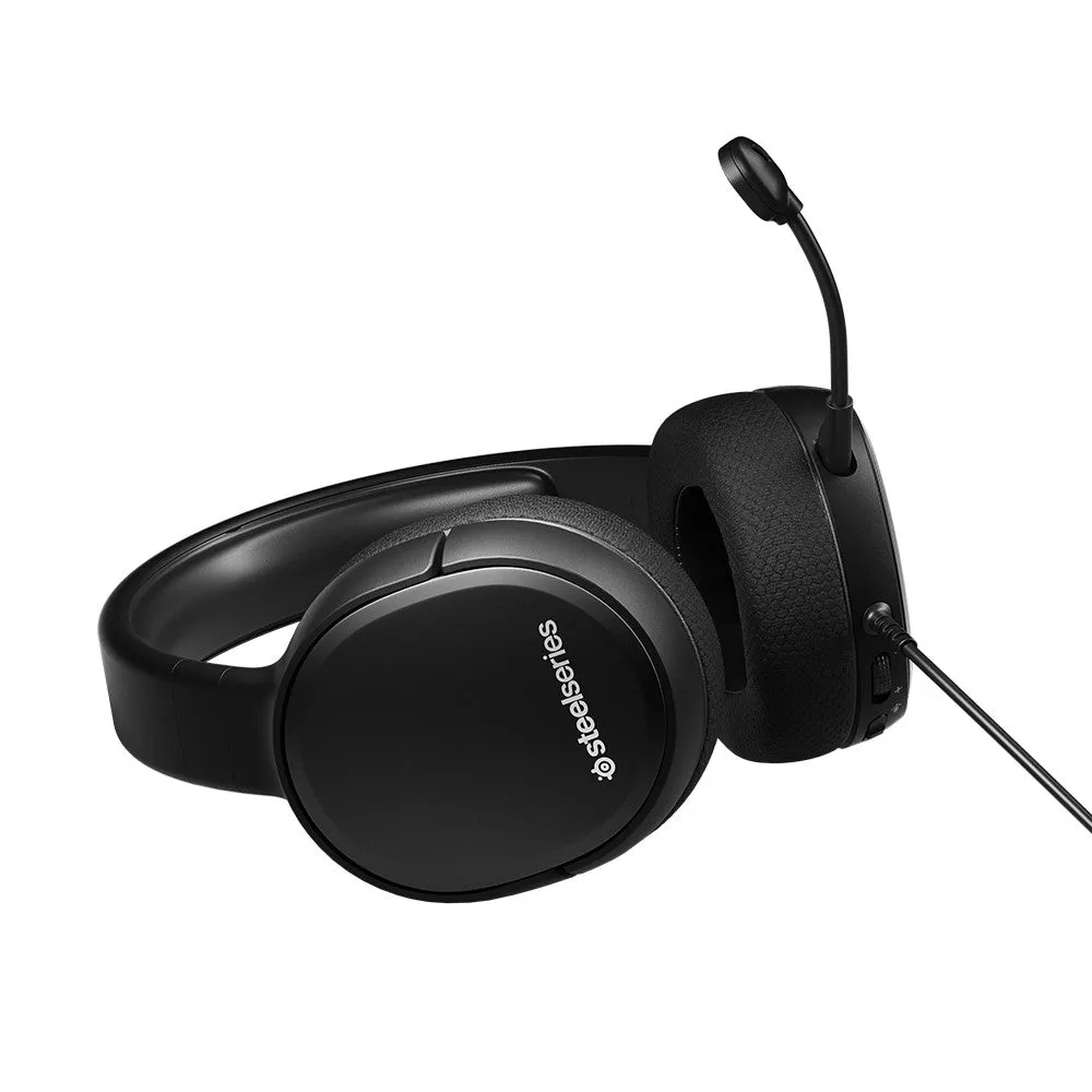 SteelSeries Arctis 1 For Playstation 5 Gaming Headset 3.5mm Audio Jack Stereo Headphone Detachable ClearCast Mic 61425