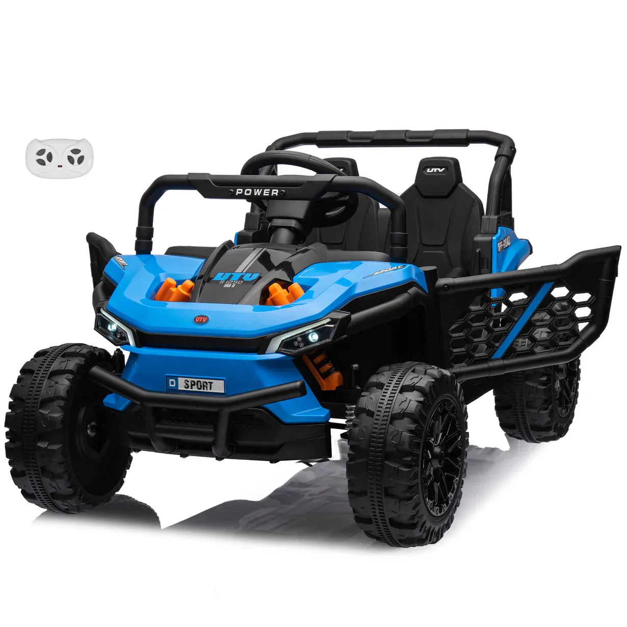 Super Cool 2025 Dune Buggy Kids Ride On Car 1 Seater | 12V Upgraded | Upgraded Motors | LED Lights | Open Doors | Remote