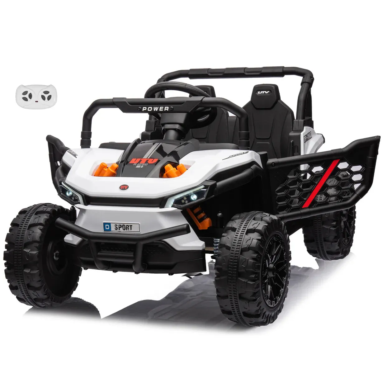 Super Cool 2025 Dune Buggy Kids Ride On Car 1 Seater | 12V Upgraded | Upgraded Motors | LED Lights | Open Doors | Remote