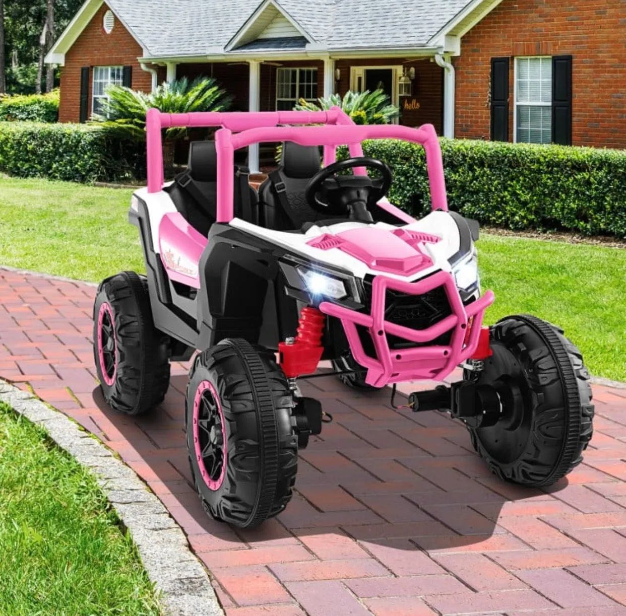 Super Cool 2025 Sport UTV Dune Buggy 24V | 2 Seater | 4X4 | Ages 3  | Remote | Music