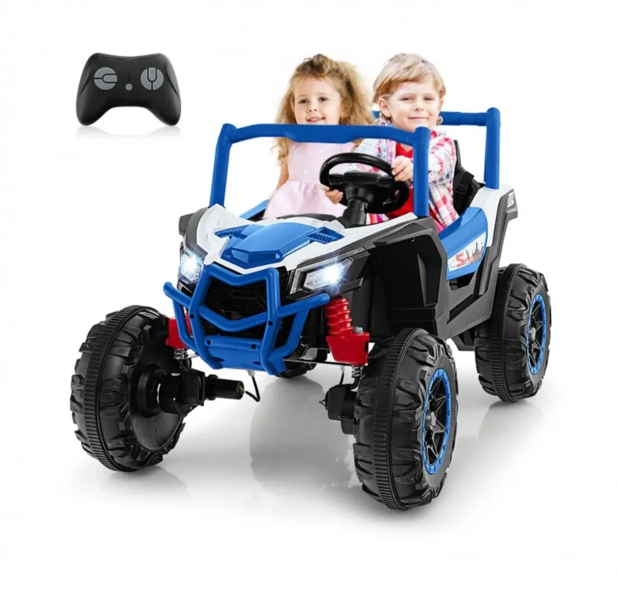 Super Cool 2025 Sport UTV Dune Buggy 24V | 2 Seater | 4X4 | Ages 3  | Remote | Music