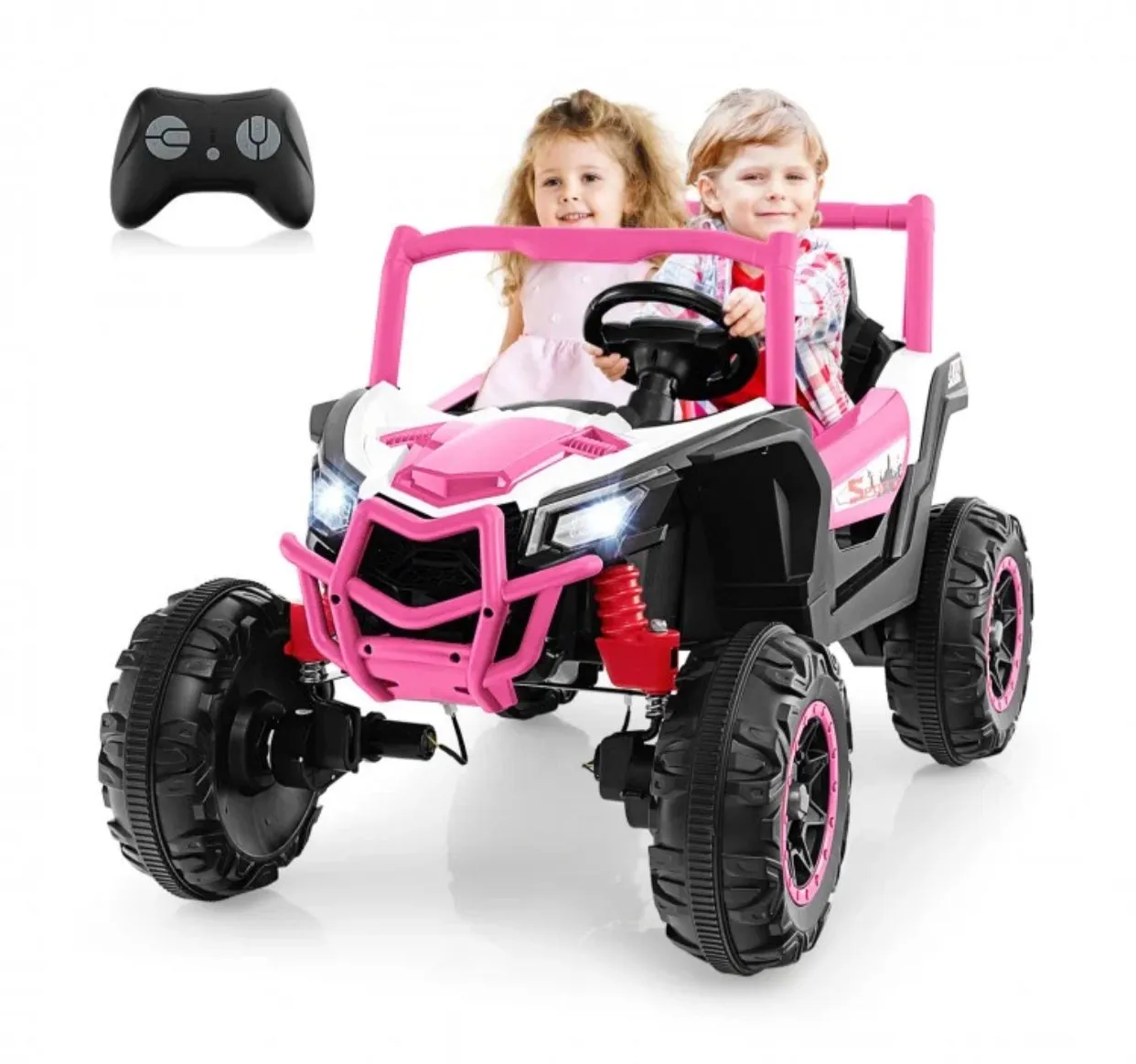 Super Cool 2025 Sport UTV Dune Buggy 24V | 2 Seater | 4X4 | Ages 3  | Remote | Music