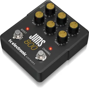 TC Electronic Jims 800 Dual Ch Guitar Preamp Pedal