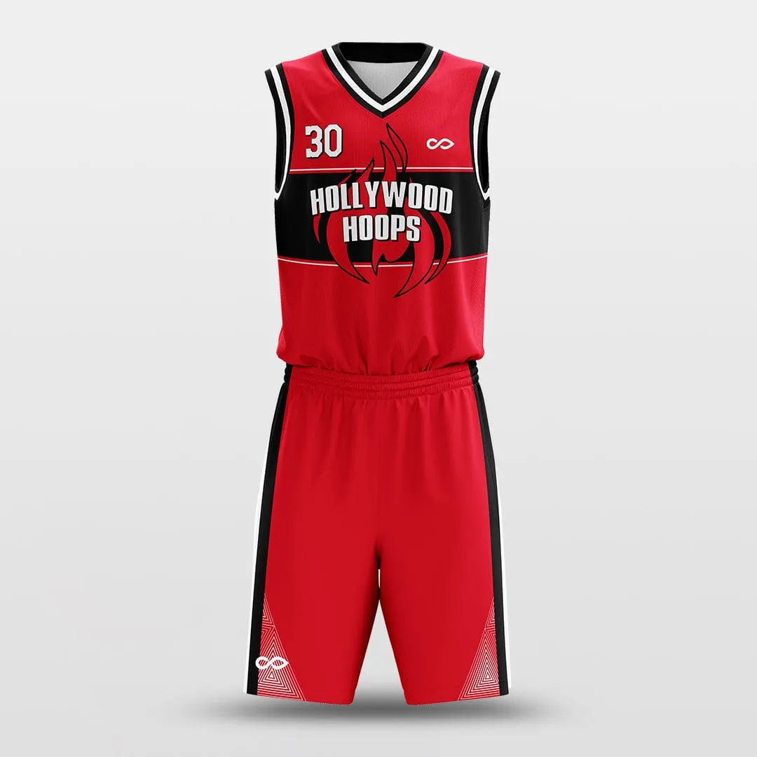 The Flame - Customized Sublimated Basketball Set