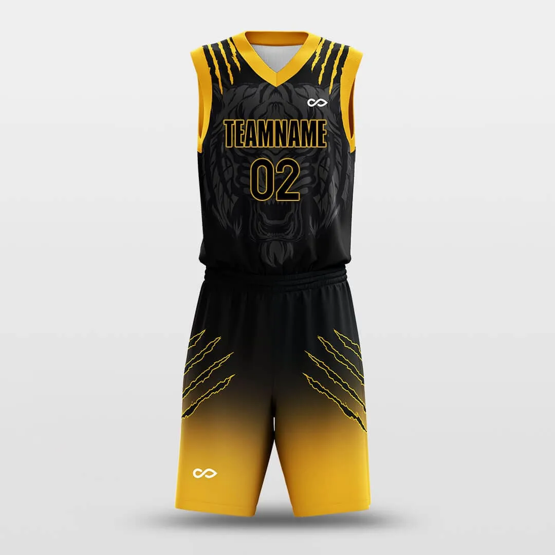 Tiger - Customized Basketball Jersey Set Sublimated