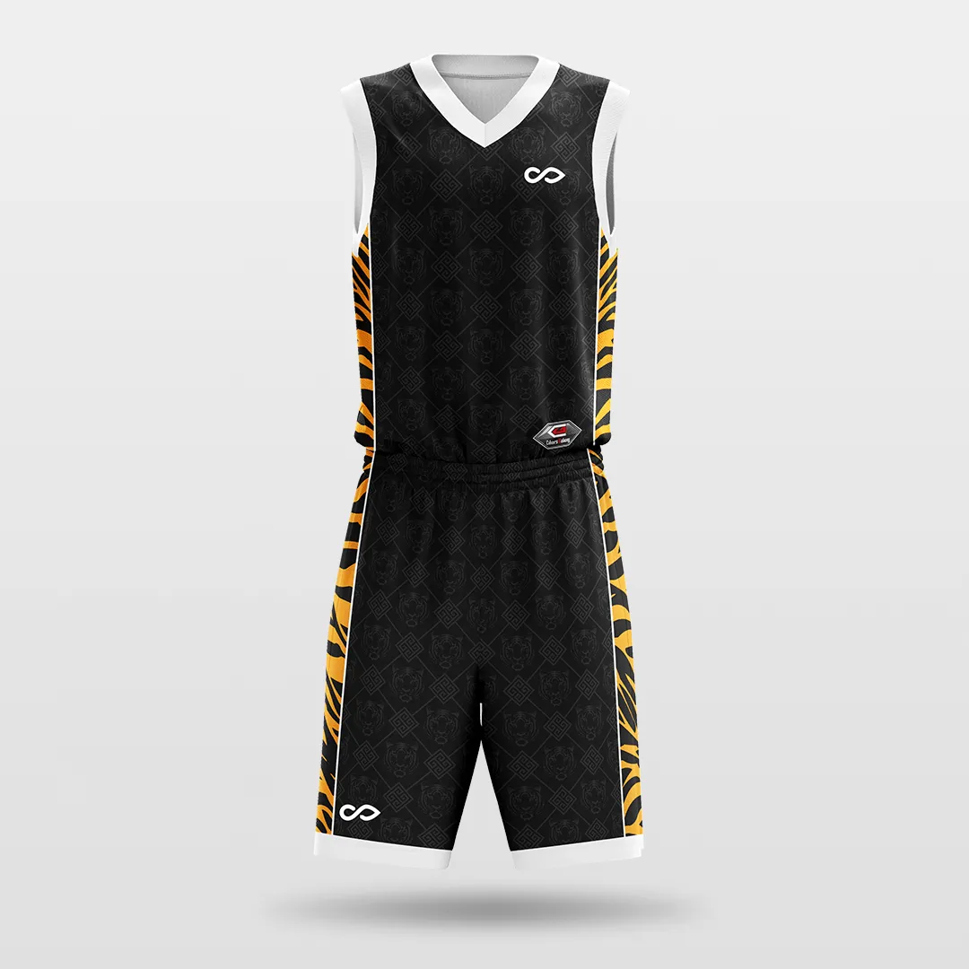 Tiger Roar - Customized Sublimated Basketball Set