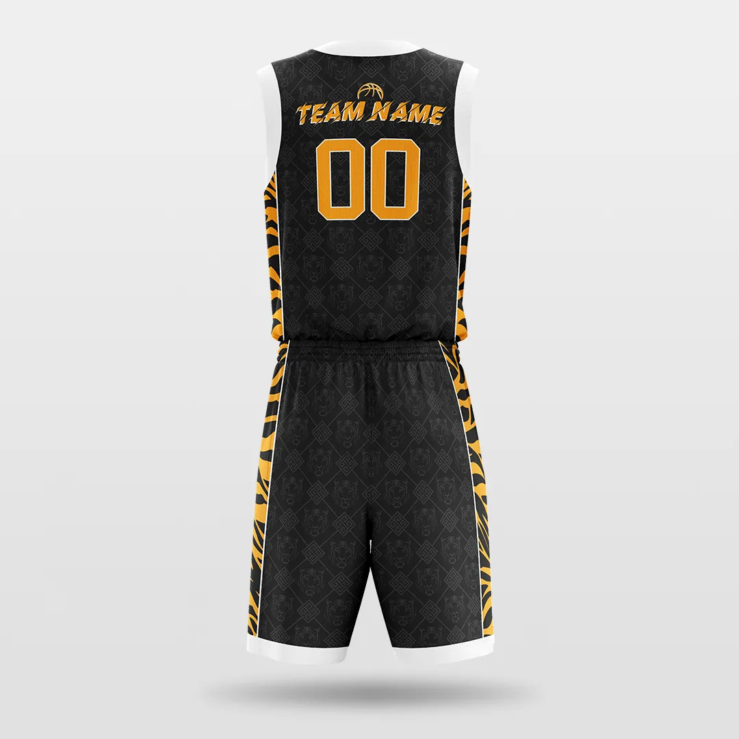 Tiger Roar - Customized Sublimated Basketball Set