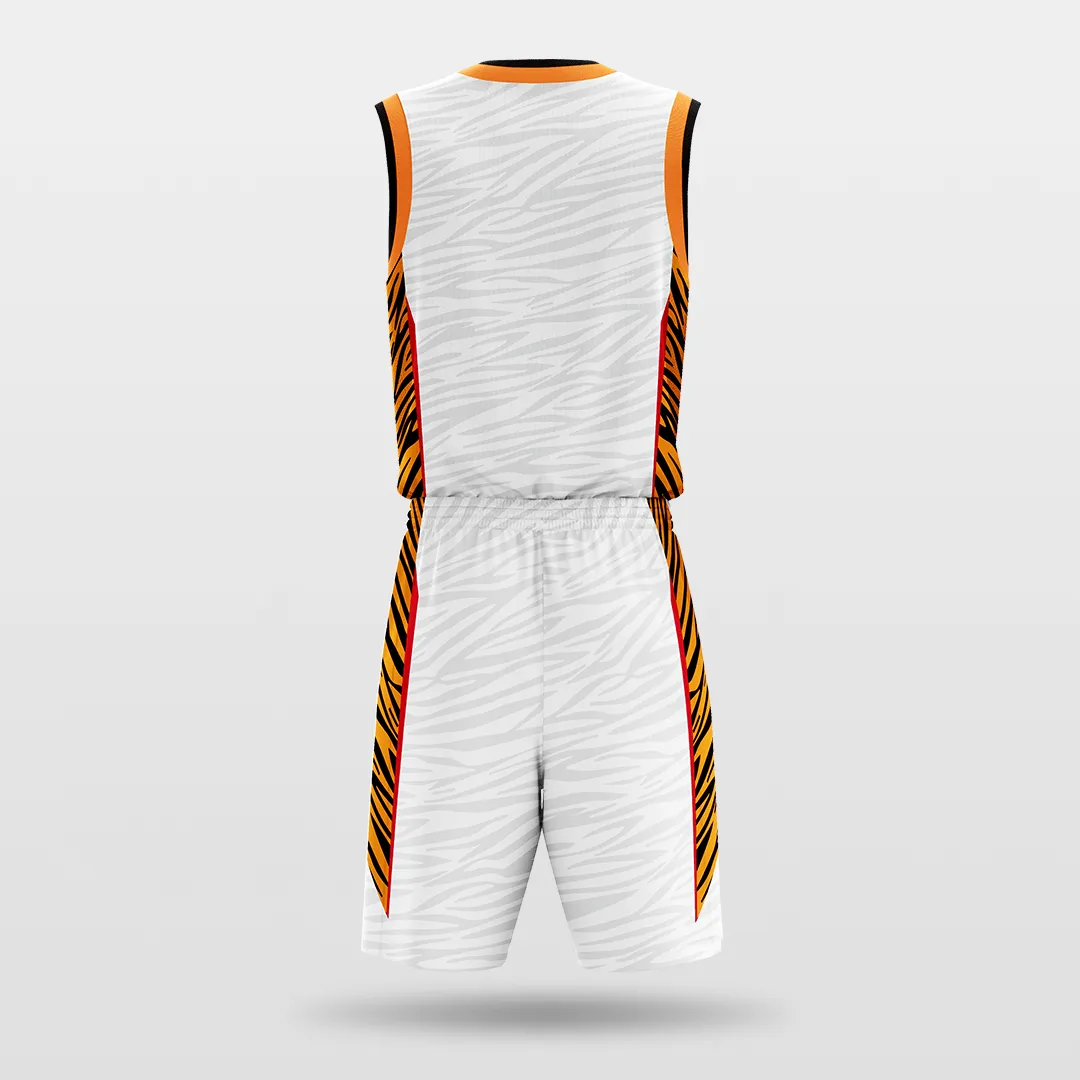 Tiger stripes - Customized Sublimated Basketball Set