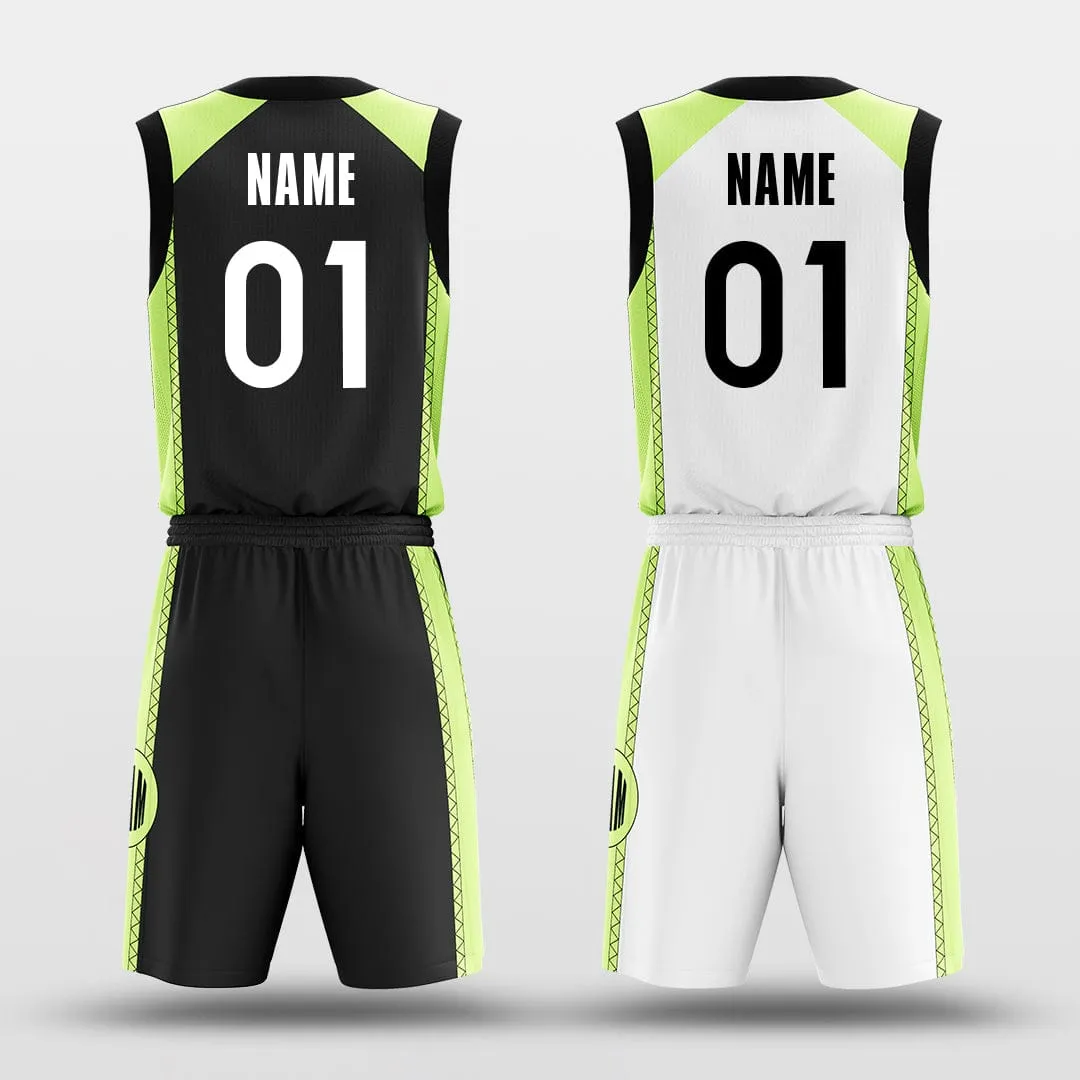 Tiger Teeth - Custom Reversible Sublimated Basketball Jersey Set