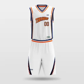 Tiger teeth - Customized Sublimated Basketball Set