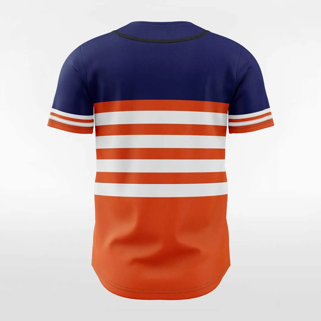 Tomorrow's Stars - Customized Men's Sublimated Button Down Baseball Jersey