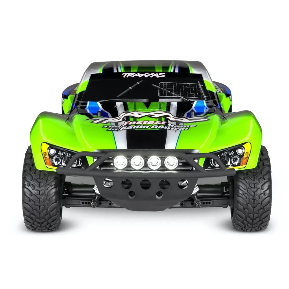 TRAXXAS SLASH 4X4 WITH LED LIGHTS - GREEN