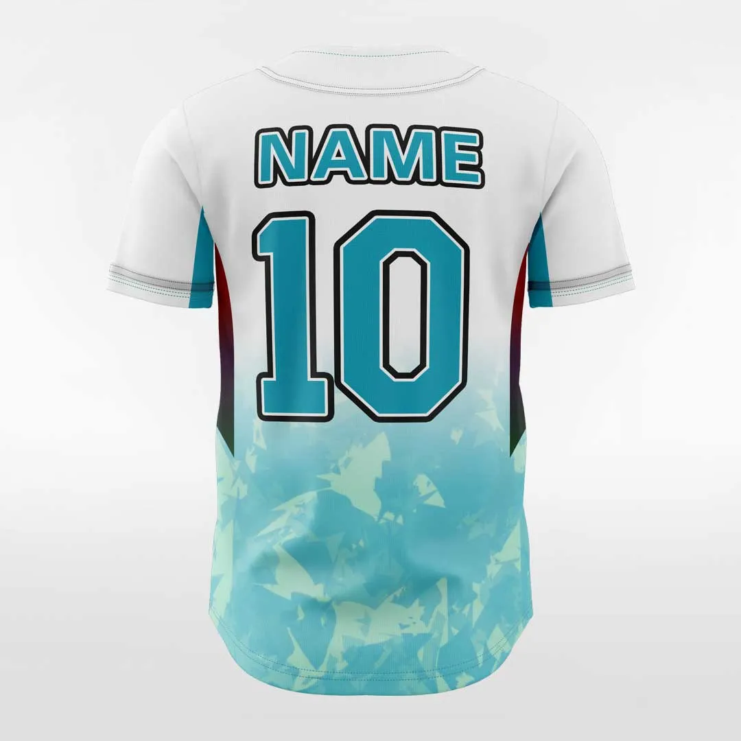 Tree Shadows - Customized Men's Sublimated Button Down Baseball Jersey