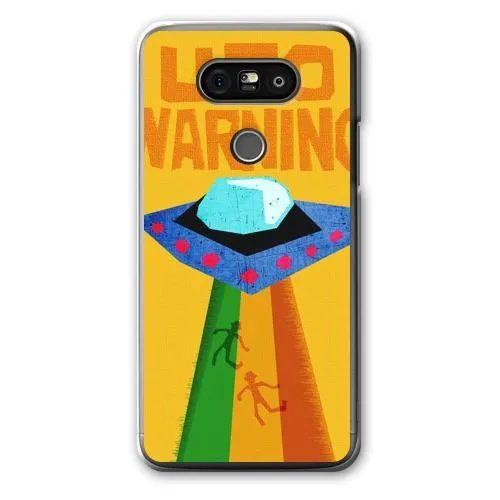 UFO Warning Designer Phone Cases