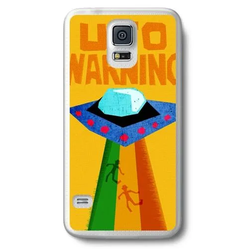 UFO Warning Designer Phone Cases