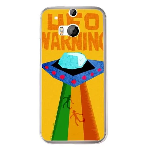 UFO Warning Designer Phone Cases