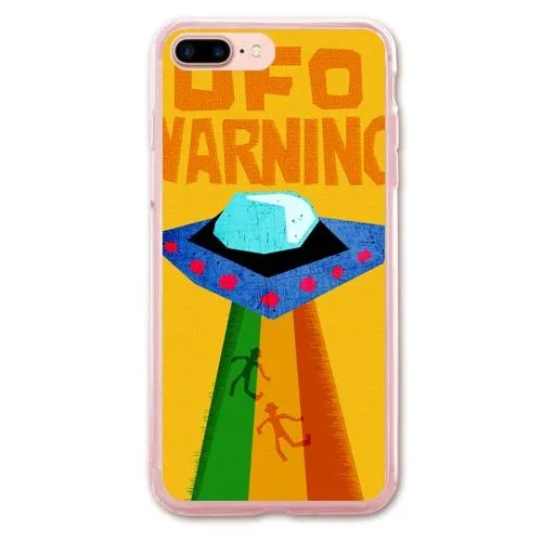 UFO Warning Designer Phone Cases