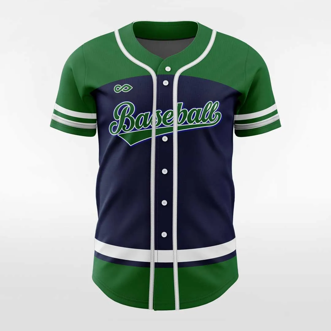 Varanid - Customized Men's Sublimated Button Down Baseball Jersey