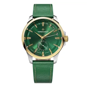 Venezianico Automatic Watch Redentore Riserva di Carica Green Leather 1321501