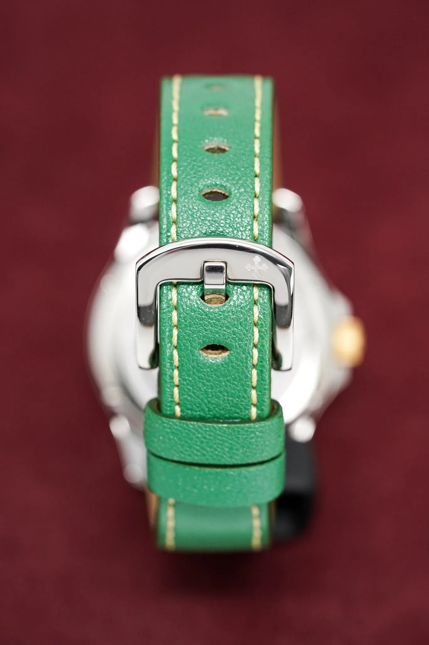 Venezianico Automatic Watch Redentore Riserva di Carica Green Leather 1321501