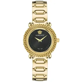 Versace Greca Twist Ladies Gold Watch VE6I00523