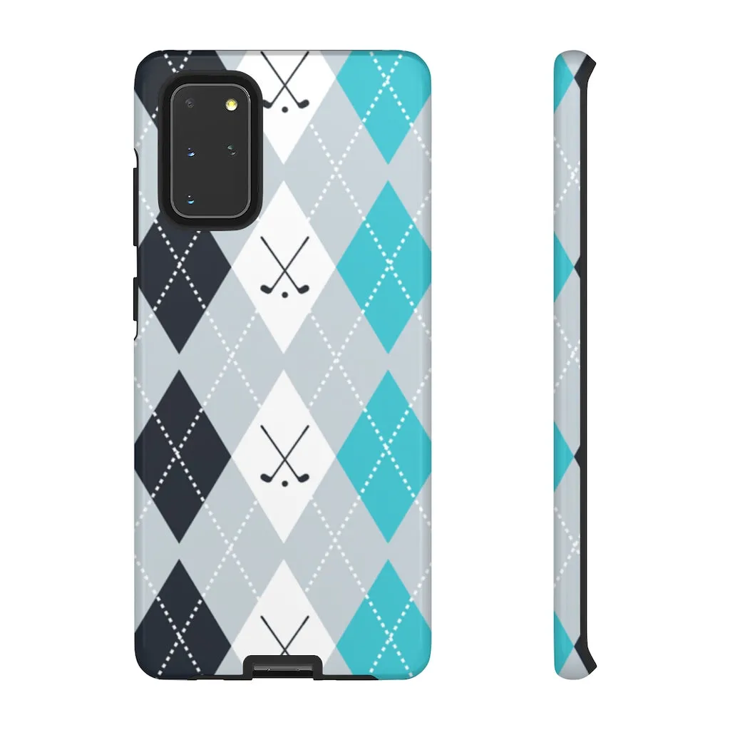 Vintage Golf Pattern Tough Phone Case