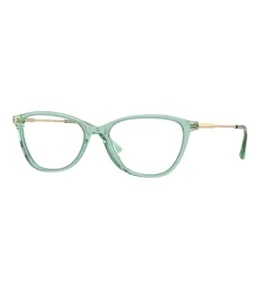 Vogue Women's Turquoise Blue Cat-Eye Optical Frame