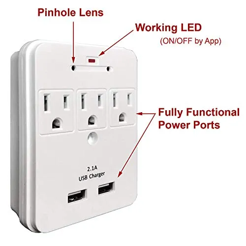 Wall Charger Wireless Spy Camera