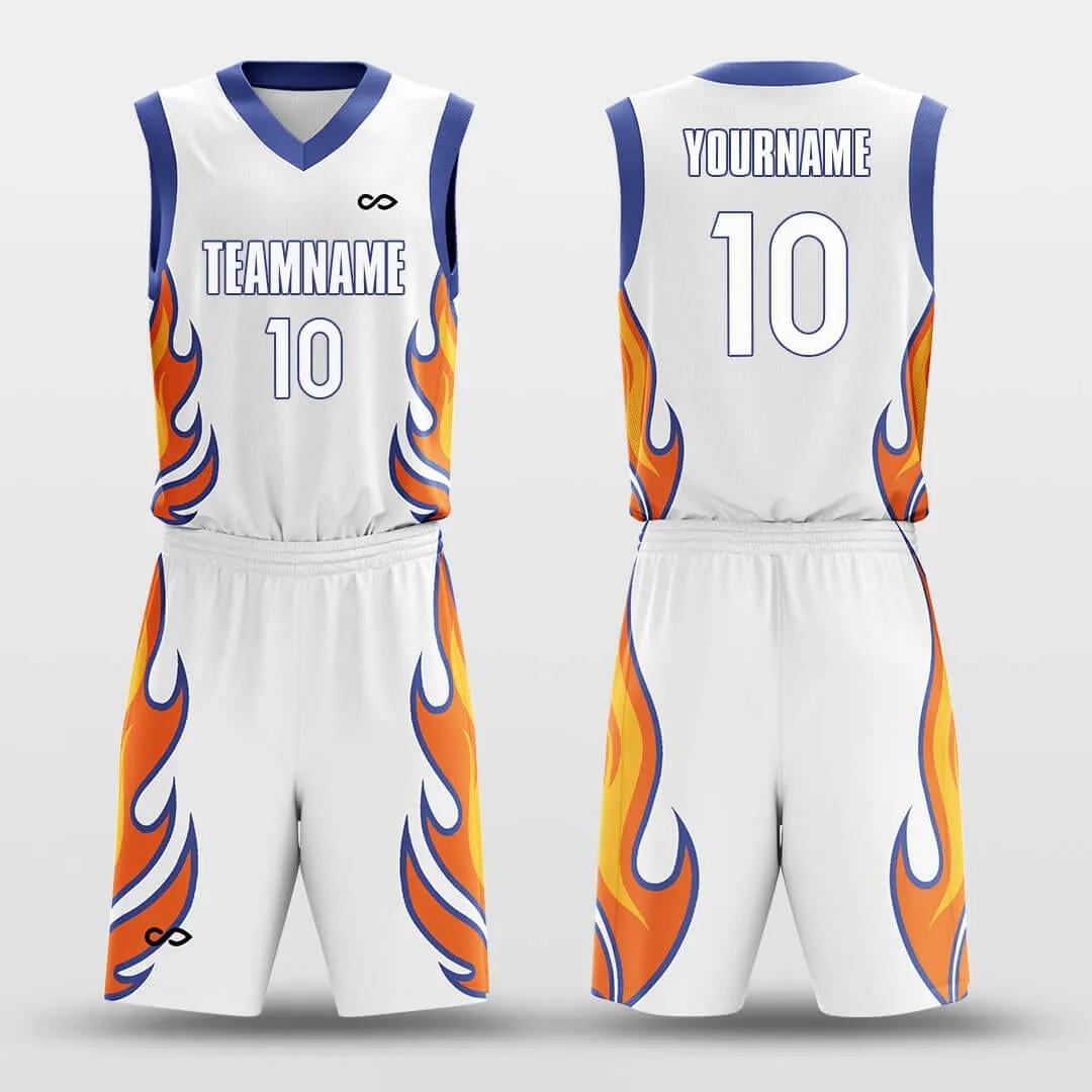 Warm - Customized Basketball Jersey Set Sublimated BK160124S