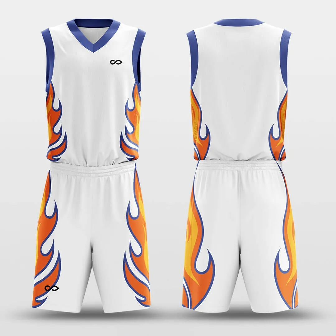 Warm - Customized Basketball Jersey Set Sublimated BK160124S