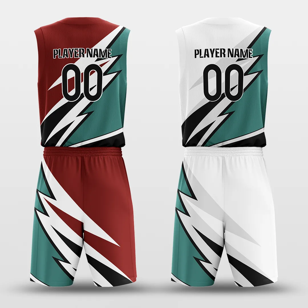 Windstorm - Customized Reversible Sublimated Basketball Set