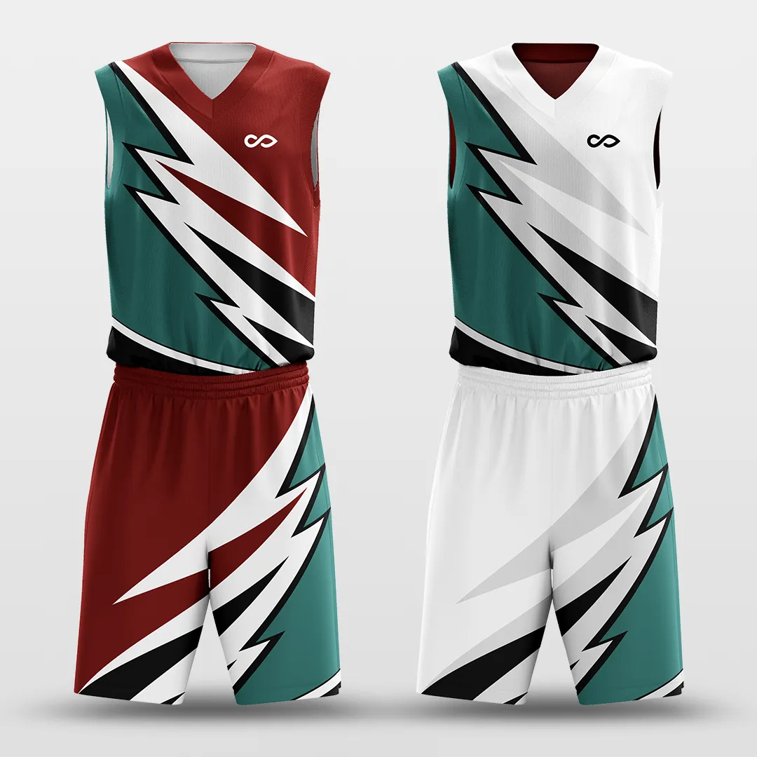 Windstorm - Customized Reversible Sublimated Basketball Set