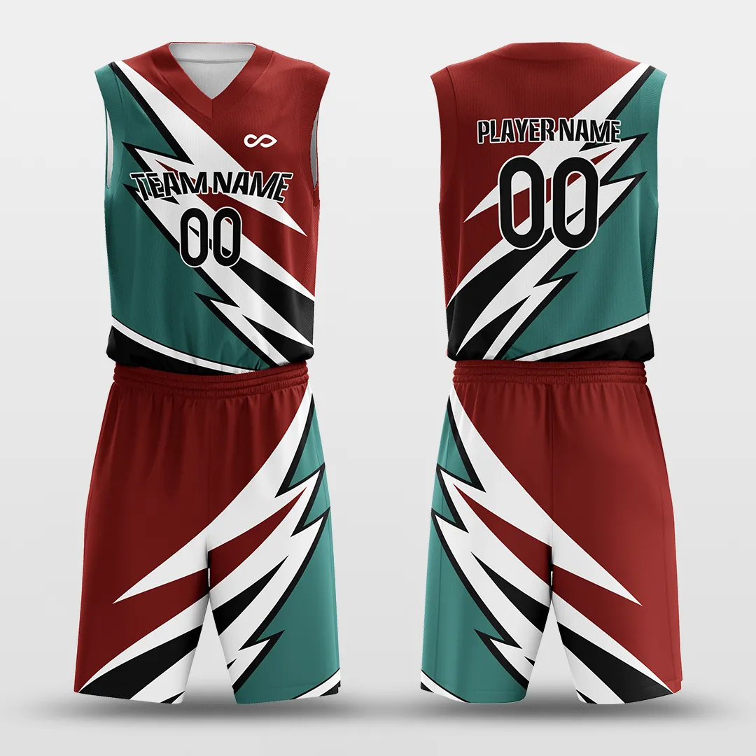 Windstorm - Customized Reversible Sublimated Basketball Set