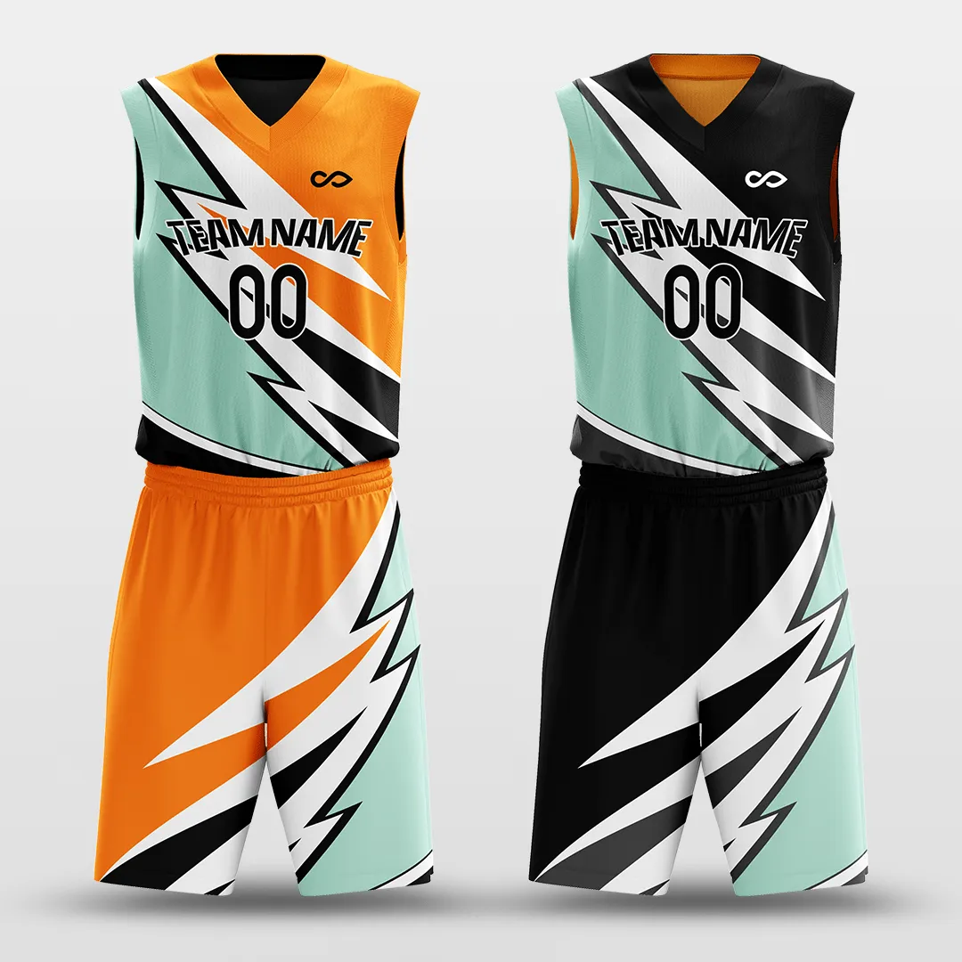 Windstorm - Customized Reversible Sublimated Basketball Set